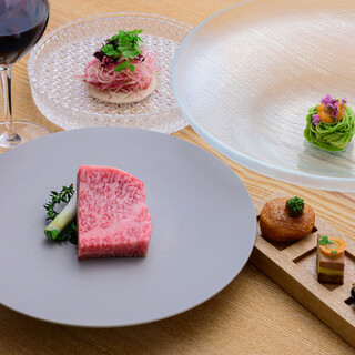 【ランチ】近江牛ステーキ＆近江牛ハンバーグコース